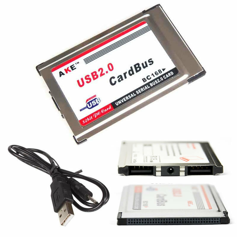pcmcia to usb 2.0 adapter