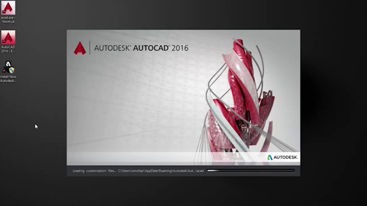 autocad 2016 free download install